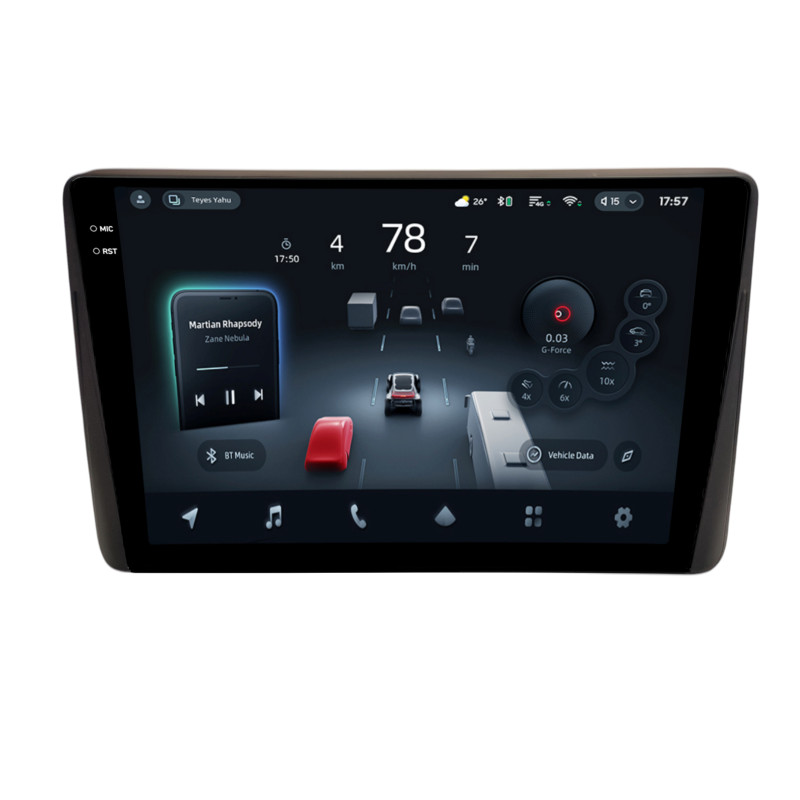 Android head unit Teyes CC4 Pro 8+128 Gb Ford FOCUS ESCAPE (NORTH AMERICA) 2019+ UV Black 10" 2k