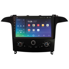 Android head unit SIGMA X9432 ANDROID 10 4+32 Gb 4G DSP Ford S-MAX 2007-2008 9" (L2)