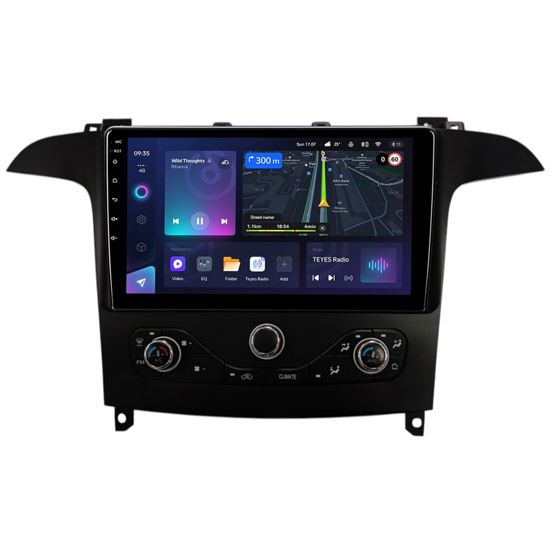 Android head unit Teyes CC3L 4+32 Gb Ford S-MAX 2007-2008 9" (L2)