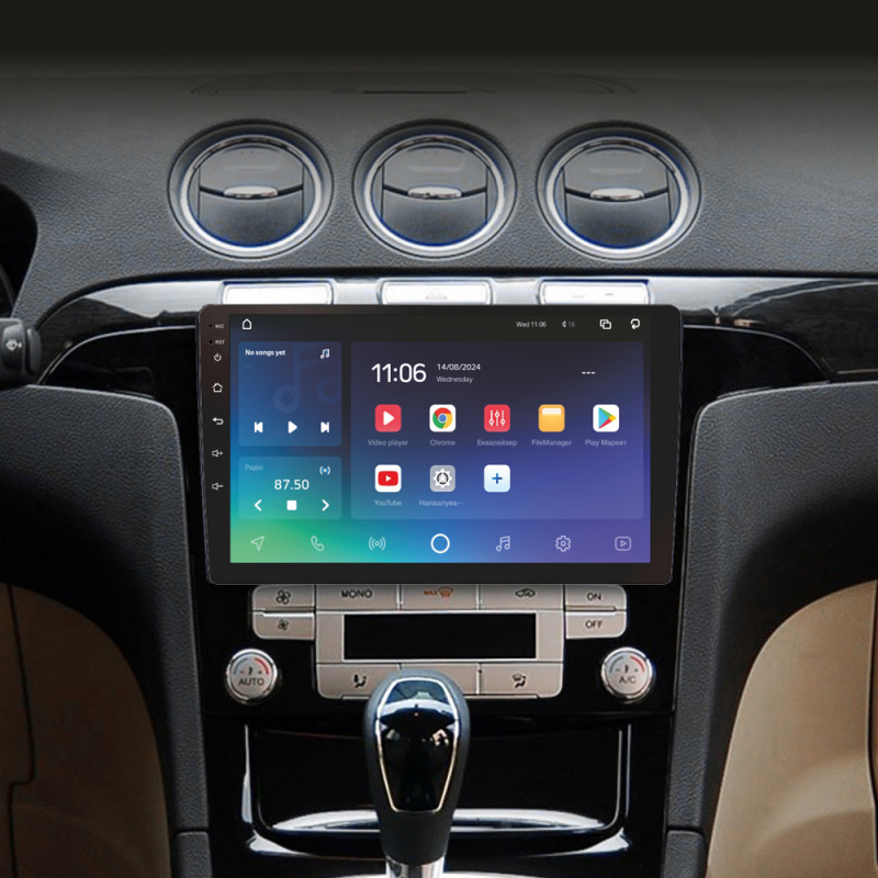 Android head unit SIGMA PRO 9432 ANDROID 10 4+32 Gb 4G DSP Ford S-MAX 1 2006-2015 (F1) 9"