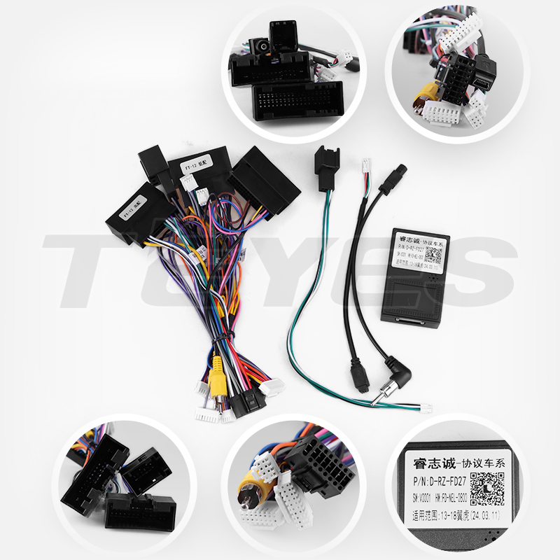 Android head unit Teyes LUX ONE 6+128 Gb with 360° surround view° Ford Kuga 2 C-MAX Escape 3 2012-2019 12.3" (L2)