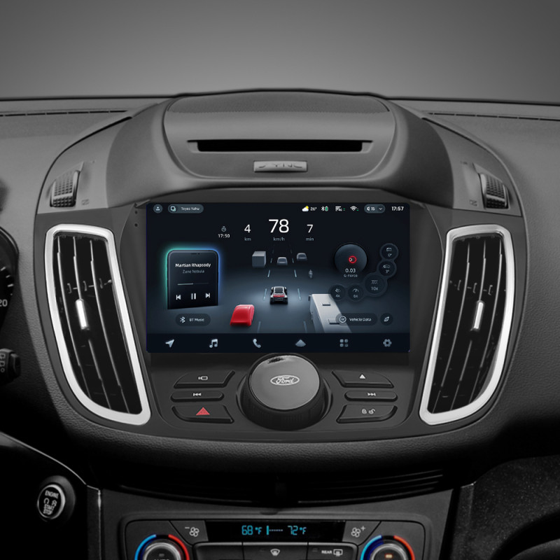 Android head unit Teyes CC4 Pro 8+128 Gb Ford Kuga 2 Escape 3 2012 - 2019 (B) 9" (buttons) 2k (L2)