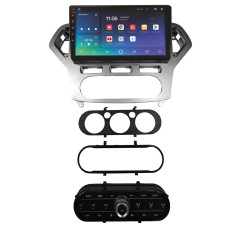 Stamm-Magnetophon SIGMA X10432 ANDROID 10 4+32 GB 4G DSP Ford Mondeo 4 2006–2010 Vollset AT AC Silber 10