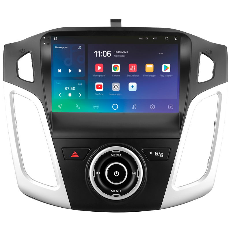 Android head unit SIGMA PRO 9432 ANDROID 10 4+32 Gb 4G DSP Ford Focus 3 Mk 3 2011-2019 9" (L1)