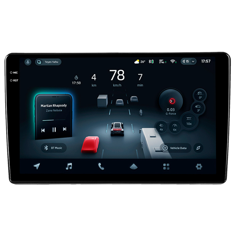 Android head unit Teyes CC4 Pro 12+256 Gb Ford Escape 1 2000-2007 9" 2k