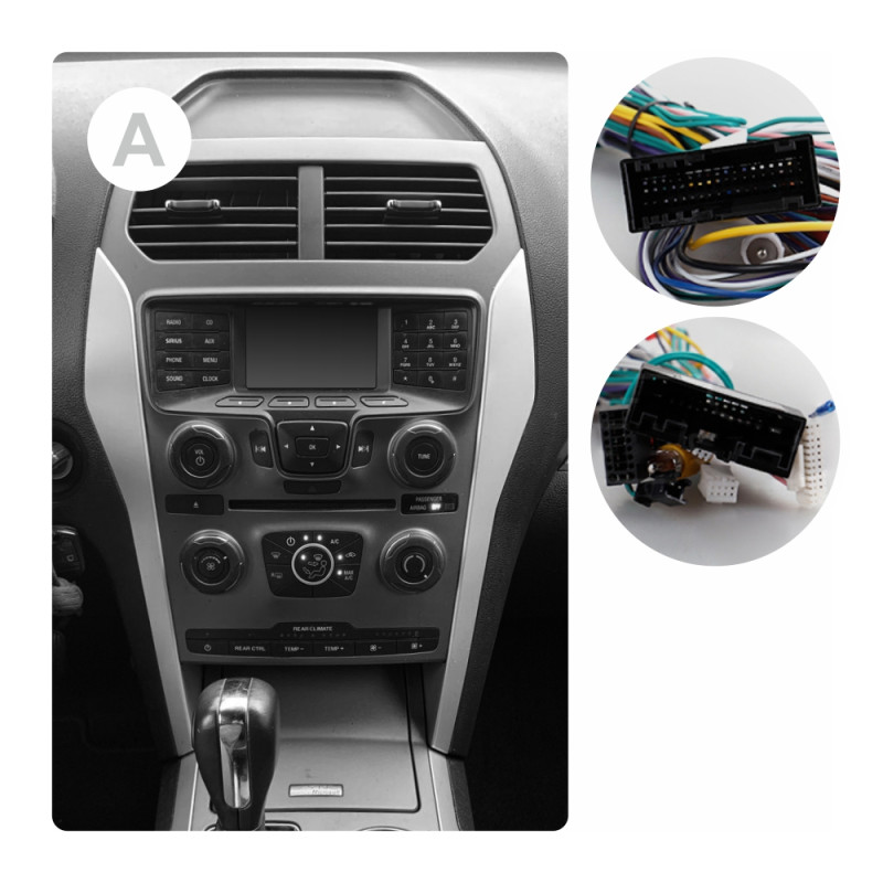 Android head unit Teyes CC3L 4+32 Gb Ford Explorer 5 2011 - 2019 (A) 10" (L3)