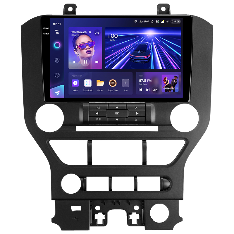 Štátní magnetofon Teyes CC3 4+32 GB pro Ford Mustang VI S550 (F1) 2014–2023, 9