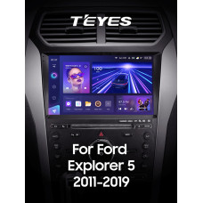 Android head unit Teyes CC3 4+32 Gb Ford Explorer 5 2011 - 2019 (A) 10" 2k (L3)