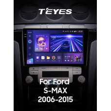 Android head unit Teyes CC3 4+32 Gb Ford S-MAX 1 2006-2015 (F1) 9" 2k