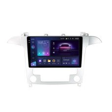 Android head unit Teyes CC3 6+128 Gb with 360° surround view° Ford S-MAX 1 2006-2015 (F1) Silver 9" 2k