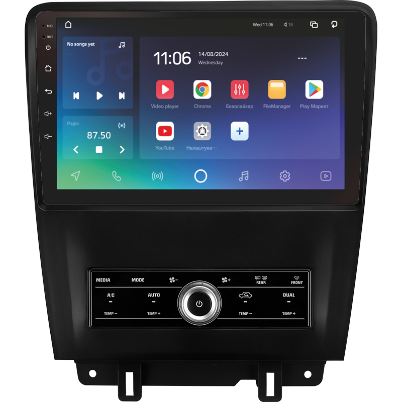 Magazynofon SIGMA X10432 ANDROID 10 4+32 GB 4G DSP do Ford Mustang 5 (S-197, F1) 2009–2014, 10