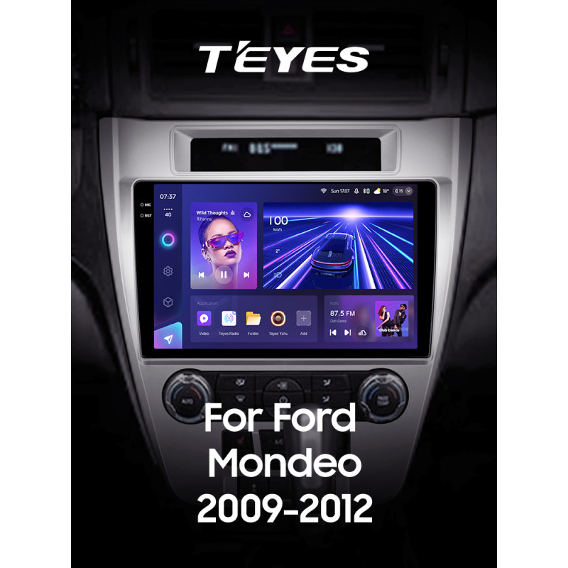 Fahrzeug-Magnetophon Teyes CC3 4+32 GB für Ford Mondeo (F3) (US-Ausgabe) 2009–2012, 10