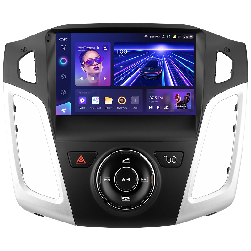 Android head unit Teyes CC3 4+32 Gb Ford Focus 3 Mk 3 2011-2019 9" 2k (L1)