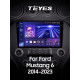 Equipo de radio Teyes CC3 6+128 GB con visión panorámica de 360° para Ford Mustang VI S550 (F1) 2014-2023, 9