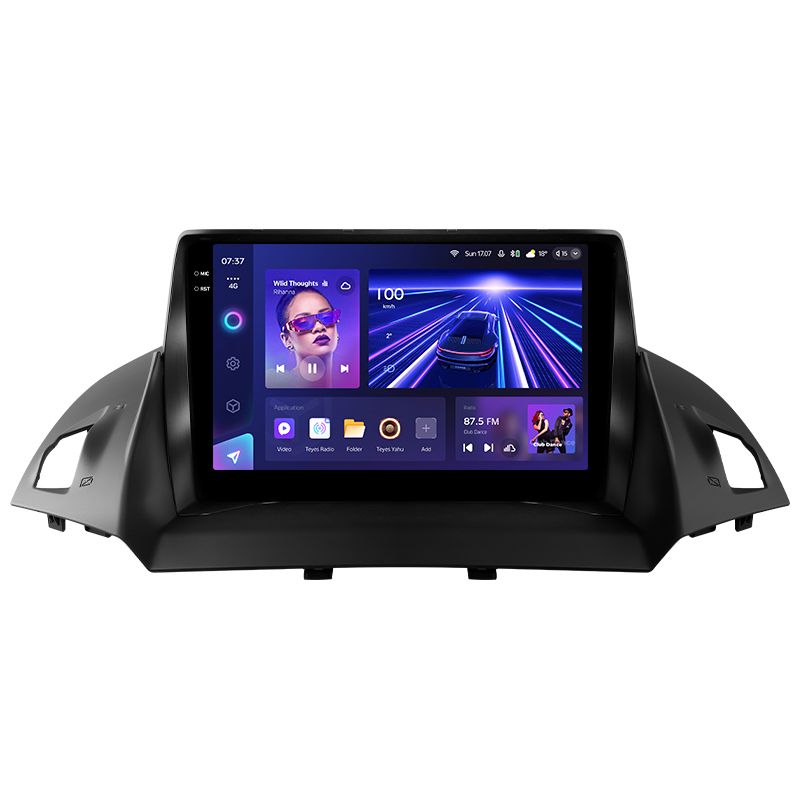 Štátní magnetofon Teyes CC3 6+128 GB s kruhovým pohledem 360° pro Ford Kuga 2 Escape 3 (2012–2019, kód A), 9