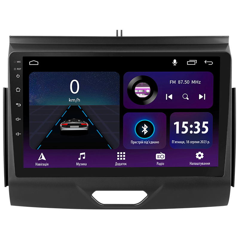 Magetófono de fábrica SIGMA E9232 ANDROID 10 2+32 GB para Ford Ranger P703 (2015–2022) (B) 9