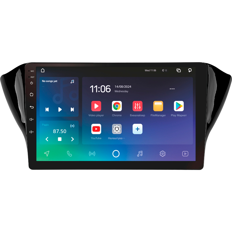 Android head unit SIGMA X10464 ANDROID 10 4+64 Gb 4G DSP Geely GS 2016-2020 Emgrand EC7 1 2018-2020 (F2) 10"