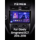 Android head unit Teyes CC3 6+128 Gb with 360° surround view° Geely Emgrand EC7 1 2016-2018 9" 2k