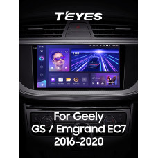 Android head unit Teyes CC3 4+64 Gb Geely GS 2016-2020 Emgrand EC7 1 2018-2020 (F1) 9" 2k