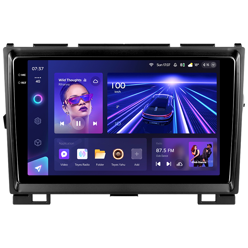 Android head unit Teyes CC3 4+64 Gb GREAT WALL Haval H3 H5 2011-2016 9" 2k