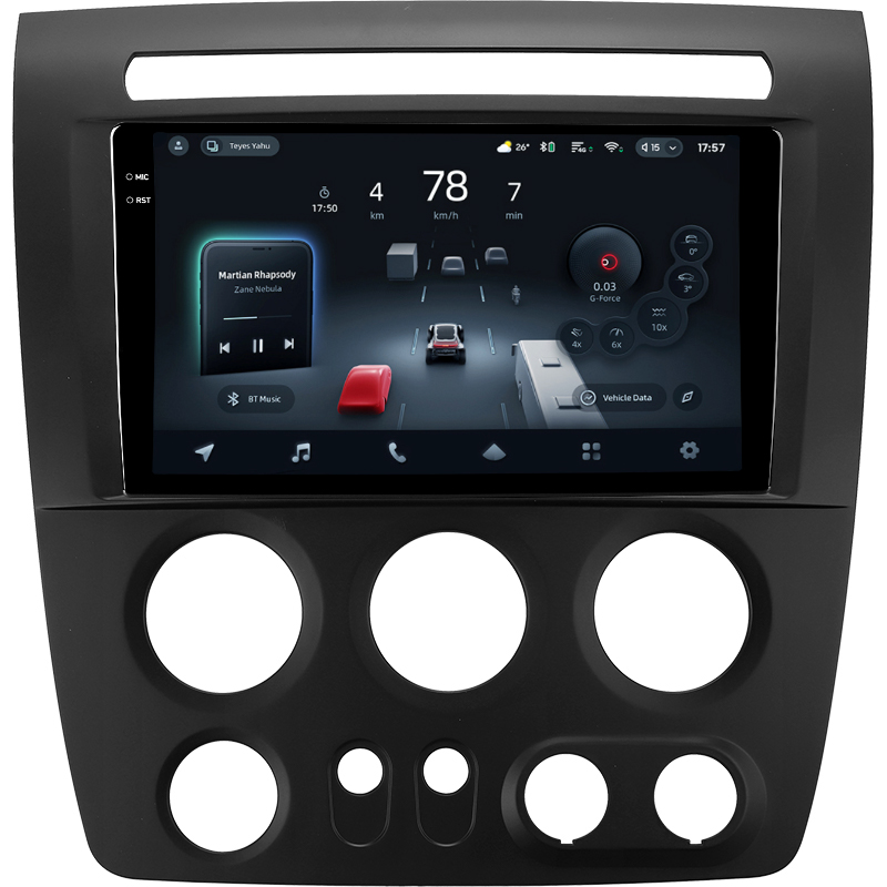 Oryginalna magnetofon Teyes CC4 Pro 8+128 GB Hummer H3 1 (2005–2010), 9