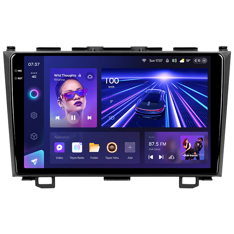 Android head unit Teyes CC3 4+32 Gb Honda CR-V CR-V 3 RE 2006-2012 9" 2k
