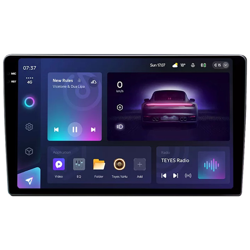 Android head unit Teyes CC3 6+128 Gb with 360° surround view° Honda Element YH 2002-2011 9" 2k