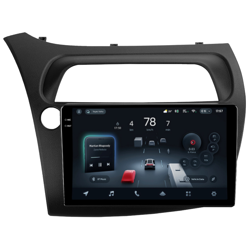 Magazynofon Teyes CC4 Pro 8+128 GB do Hondy Civic Hatchback (prawostronny układ kierownicy) 2006-2012, 9