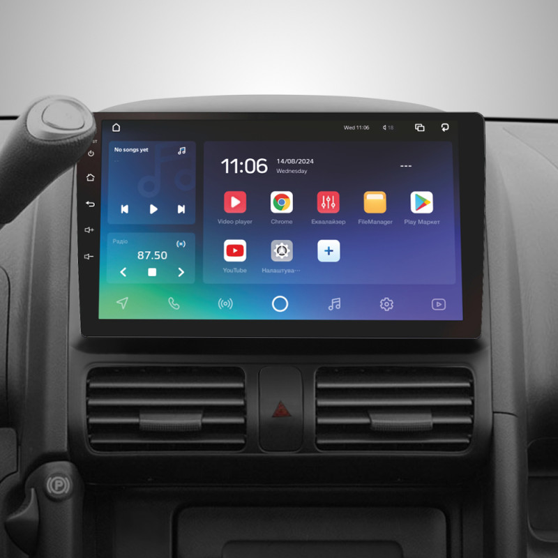 Android head unit SIGMA PRO 9432 ANDROID 10 4+32 Gb 4G DSP Honda CR-V 2 CRV 2001-2006 9"