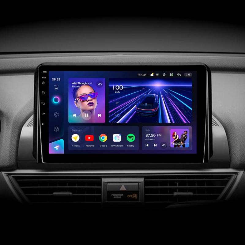 Fahrzeugradio Teyes CC3 4+32 GB für Honda Accord 10. Generation (A) 2017–2021, 9 Zoll