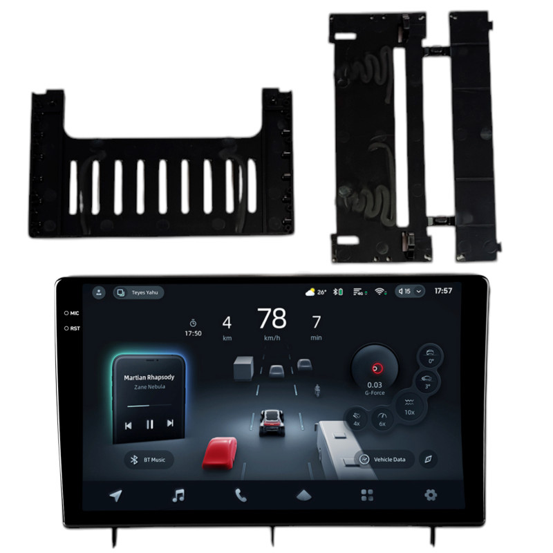 Stamm-Magnetophon Teyes CC4 Pro 8+128 GB für Honda Civic (11. Generation, ab 2022) Schwarz 10