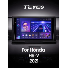 Android head unit Teyes CC3 6+128 Gb Honda HR-V RV RZ 2021 9" 2k