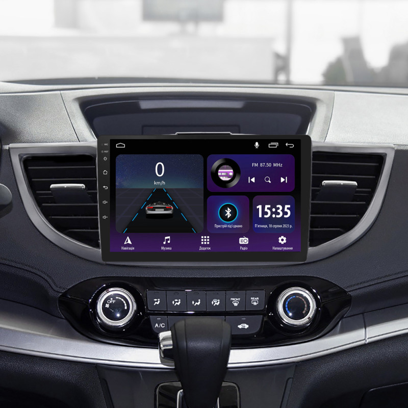 Android head unit SIGMA E10232 ANDROID 10 2+32 Gb Honda CR-V CR-V 4 RM RE 2011-2018 (B) 10"