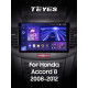 Android head unit Teyes CC3 4+32 Gb Honda Accord 8 2008-2012 9" 2k