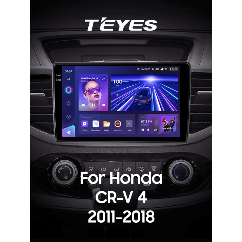 Štátní magnetofon Teyes CC3 6+128 GB pro Honda CR-V (CR-V 4, RM, RE) 2011–2018 (A), 10