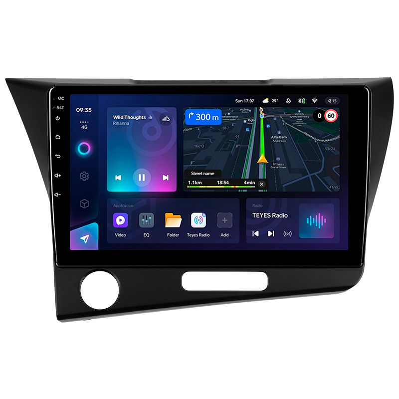 Android head unit Teyes CC3L 4+64 Gb Honda CR-Z 1 CRZ (Left hand drive) 2010-2016 9"
