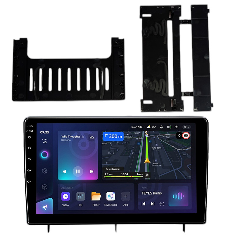 Android head unit Teyes CC3L 4+64 Gb Honda CIVIC 11 2022+ Black 10"
