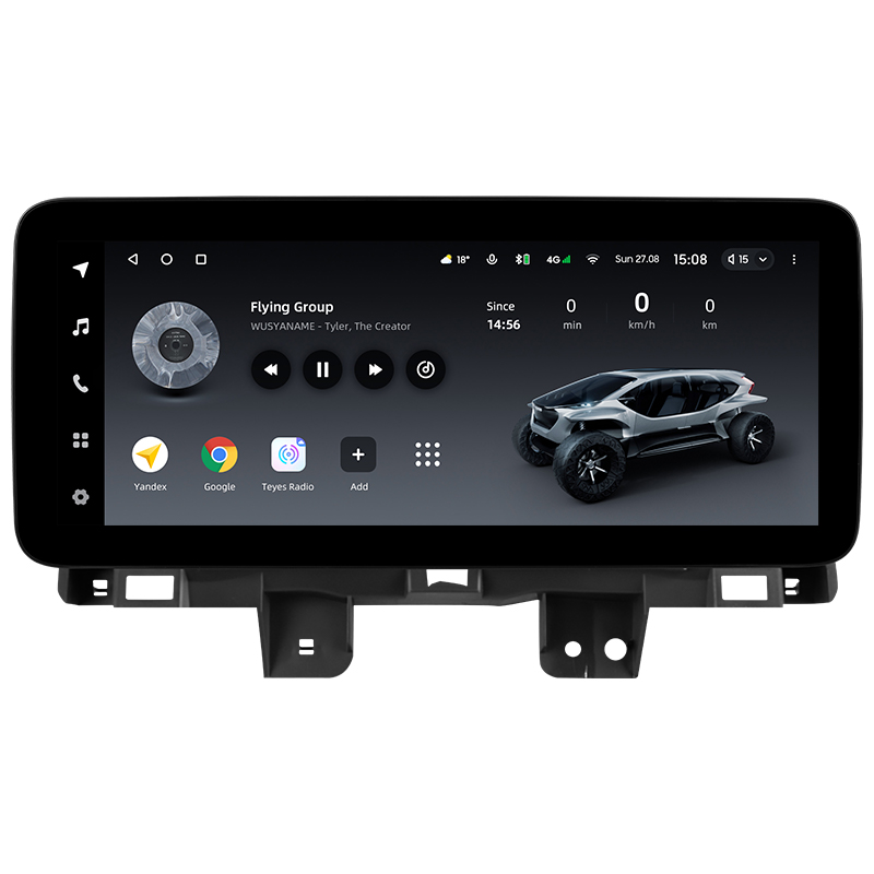 Fest eingebaute Teyes LUX ONE 4+32 GB Autoradio für Honda CR-V (CRV) 4 RM RE (A) 2011–2018 (12,3 Zoll)