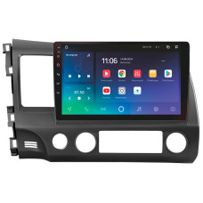 Android head unit SIGMA X10432 ANDROID 10 4+32 Gb 4G DSP Honda Civic 8 FK FN FD 2005-2012 10"