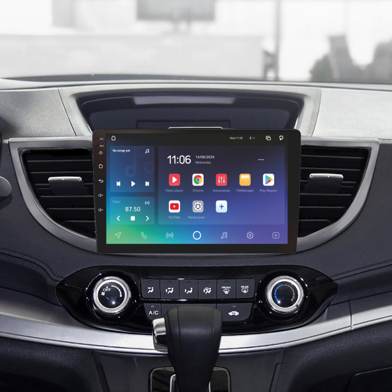 Android head unit SIGMA X10464 ANDROID 10 4+64 Gb 4G DSP Honda CR-V CR-V 4 RM RE 2011-2018 (A) 10"