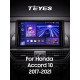 Android head unit Teyes CC3 4+64 Gb Honda Accord 10 CV X 2017 - 2021 (B) 9" 2k