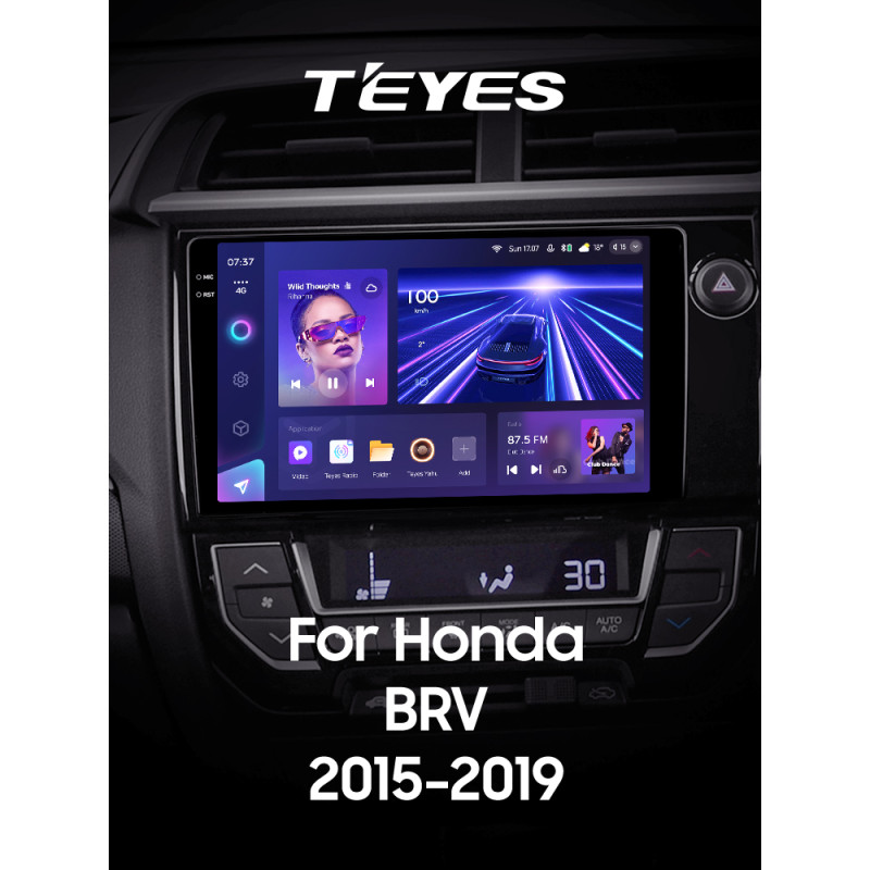 Štátní magnetofon Teyes CC3 6+128 GB pro Honda BRV (2015–2019), 9