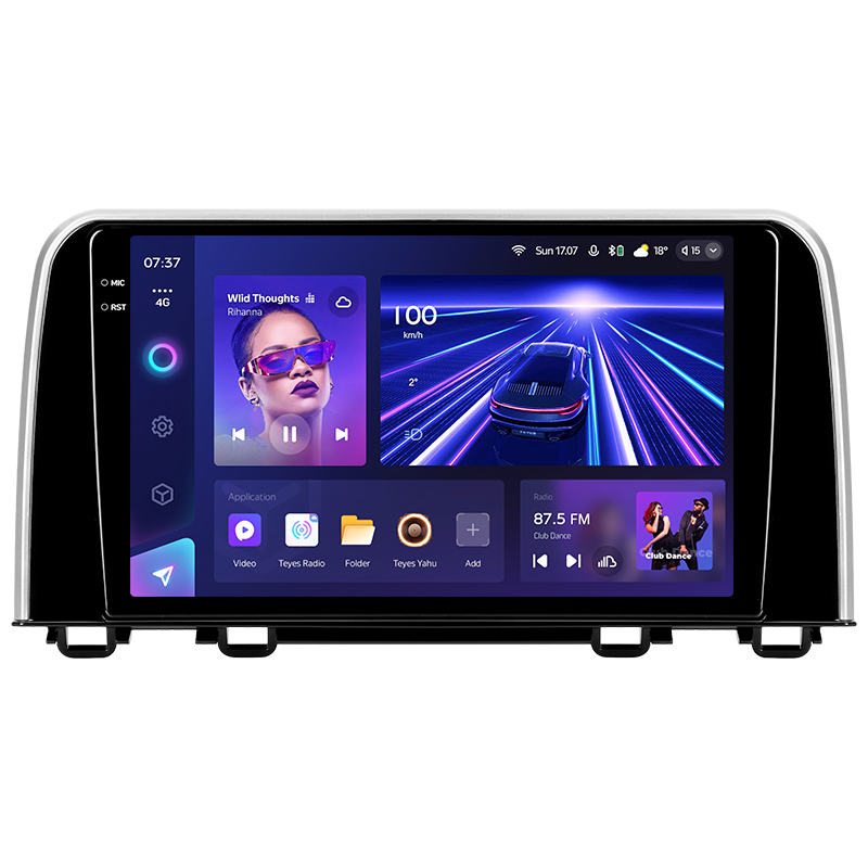 Magnetófono de fábrica Teyes CC3 4+32 GB Honda CR-V CR-V 5 RT RW 2017-2022 9