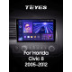Android head unit Teyes CC3 6+128 Gb with 360° surround view° Honda Civic 8 FK FN FD 2005-2012 10" 2k