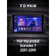 Android head unit Teyes CC3 4+64 Gb Hyundai Sonata 7 LF 2017-2019 9" 2k