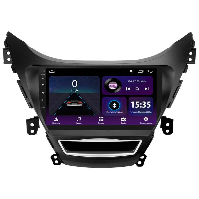 Android head unit SIGMA E9232 ANDROID 10 2+32 Gb Hyundai Elantra 5 JK GD MD UD 2010-2016 (F1) 9"