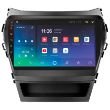 Android head unit SIGMA X9464 ANDROID 10 4+64 Gb 4G DSP Hyundai Santa Fe 3 2013-2016 (A) 9"
