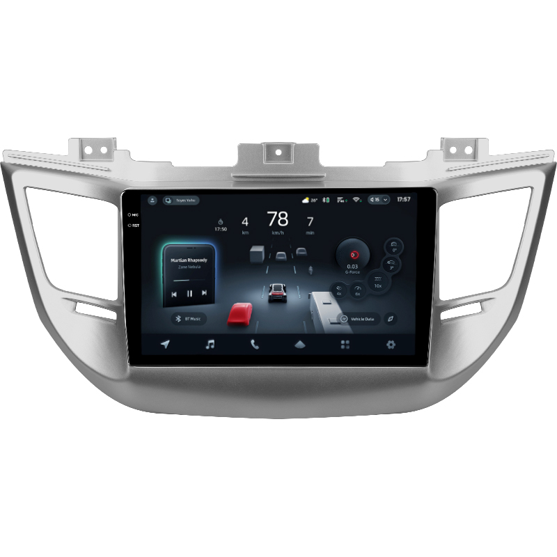 Android head unit Teyes CC4 Pro 8+128 Gb Hyundai Tucson 3 2015-2018 (A) 9" 2k