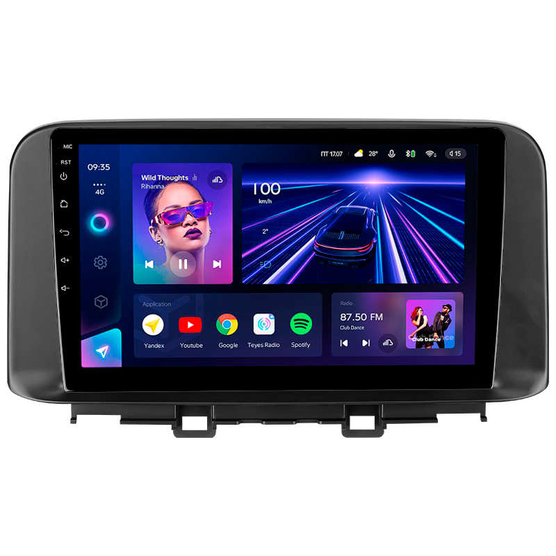 Stacja głośnikowa Teyes CC3 4+32 GB Hyundai Encino 2018–2019 10