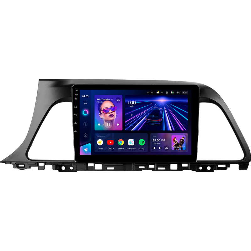 Android head unit Teyes CC3 4+32 Gb Hyundai Sonata 7 LF 2014-2017 (B) 9"